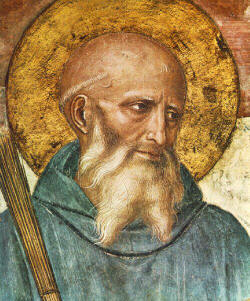 St Benedict of Nursia