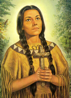 St Kateri Tekakwitha